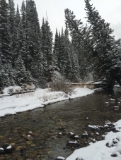 Snowy creek.